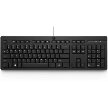 Teclado con cable HP 125 M27527-L31 — conexión USB, distribución internacional