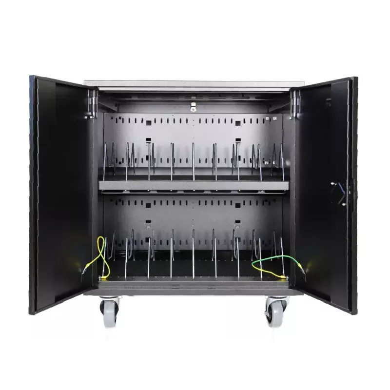 Carro de gestión de dispositivos portátil Acer Leba NoteCart Flex Extended 16 enchufes Schuko