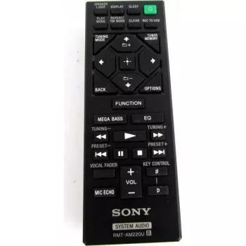 Mando a distancia Sony RMT-AM420U compatible con varios dispositivos Sony — mando a distancia de repuesto