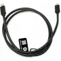 Cable USB-C a USB-C HP L65253-001, 1 m, conector macho USB-C – conexión de datos y alimentación