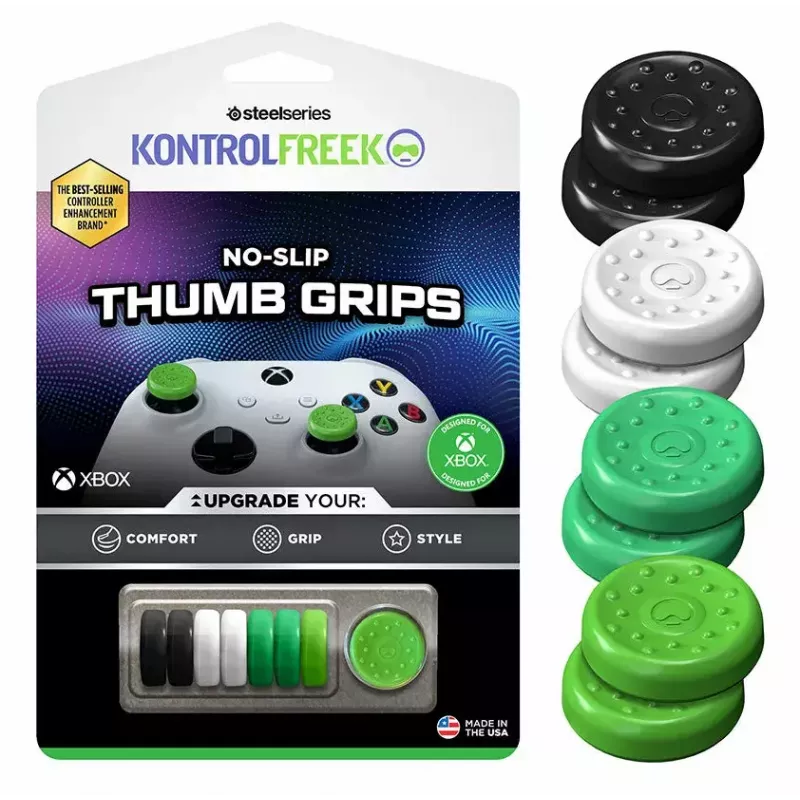Tapas de joystick Steelseries 1020-XBX negro verde blanco Xbox 360 One Series S X