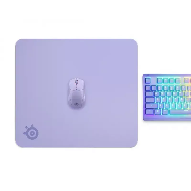 Alfombrilla de ratón Steelseries QcK Large Lavender 490x420mm microfibra goma