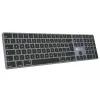 Teclado de tamaño completo LogicKeyboard SKB-TM-UK USB + Bluetooth, QWERTY UK English, Titanium