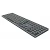 Teclado de tamaño completo LogicKeyboard SKB-TM-UK USB + Bluetooth, QWERTY UK English, Titanium