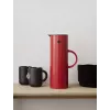 Jarra isotérmica Stelton EM77 1L roja camping uso diario