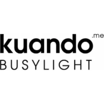 Indicador de estado Kuando Busylight UC Alpha Puder – alimentado por USB, indicador de presencia de escritorio
