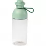 Botella de agua room copenhagen 0,5 L — verde claro/transparente, botella de plástico reutilizable