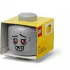 Cabeza de almacenamiento mini 'Zombie' de room copenhagen – cabeza de almacenamiento compatible con LEGO, gris