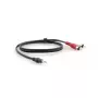 Cable de audio Kramer Electronics C-A35M/2RAM-50 15,2 m 3,5 mm 2 x RCA negro