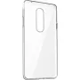 Cubierta trasera transparente X-SHIELD para OnePlus 8 — funda protectora fina y ligera, transparente
