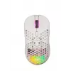 Fourze GM900 ratón gaming inalámbrico, blanco (FZ-GM900-002)