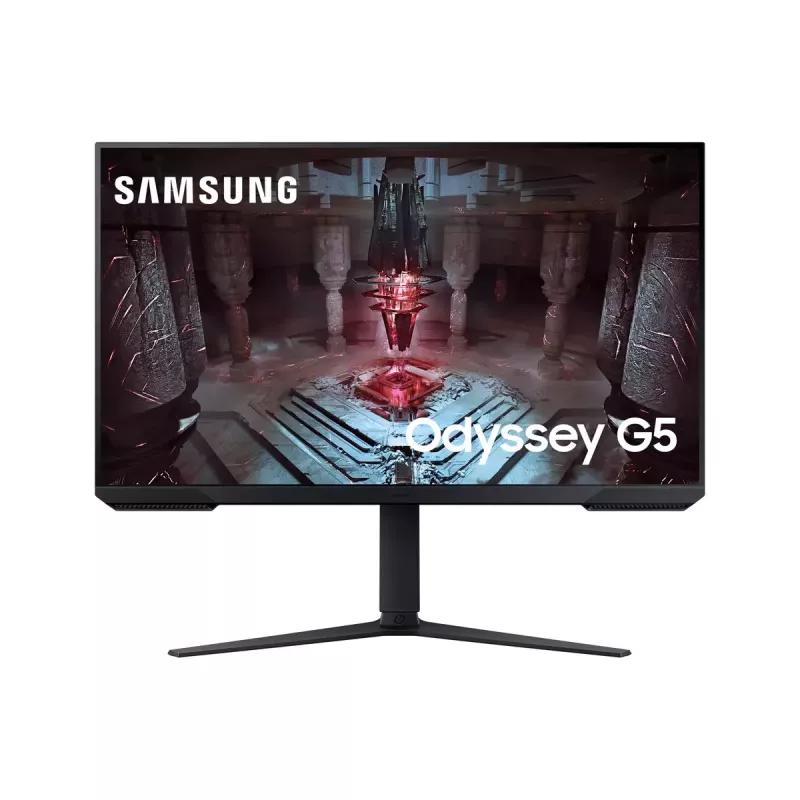 Monitor Samsung S32CG510EU 32 inch Quad HD (2560×1440) VA LED, 1 ms, 180 Hz, altura ajustable, VESA, negro
