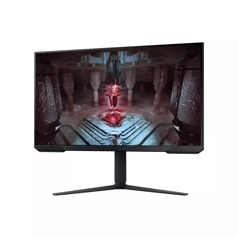 Monitor Samsung S32CG510EU 32 inch Quad HD (2560×1440) VA LED, 1 ms, 180 Hz, altura ajustable, VESA, negro