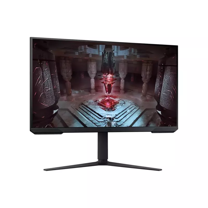Monitor Samsung S32CG510EU 32 inch Quad HD (2560×1440) VA LED, 1 ms, 180 Hz, altura ajustable, VESA, negro
