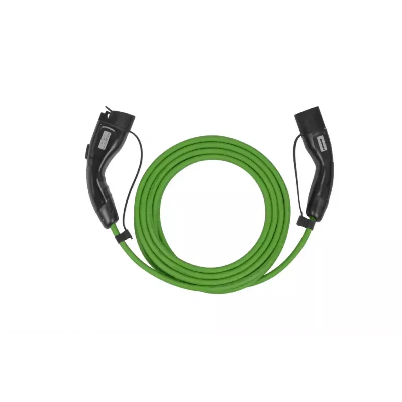 Blaupunkt A1P32AT1 cable de carga para vehículos eléctricos, Tipo 1 a Tipo 2, 8 m, 32 A, monofásico