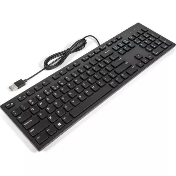 Teclado multimedia USB con cable Dell KB216 – 104 teclas, formato básico, conexión USB