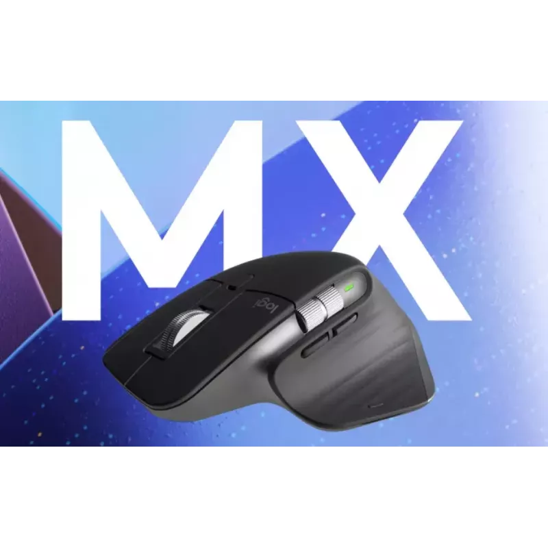 Ratón Logitech MX Master 3S RF Wireless + Bluetooth