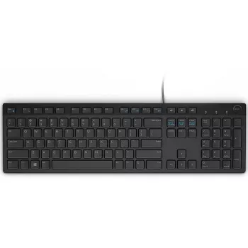 Teclado con cable Dell N6R8G – 104 teclas, conector USB, diseño de tamaño completo