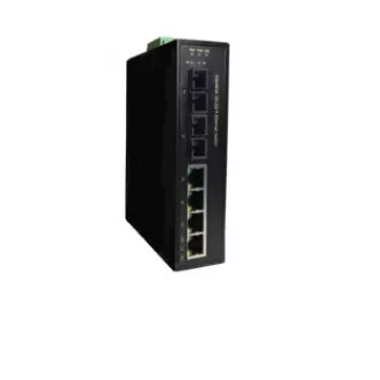 Switch no gestionado Barox PC-IA402-S