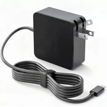 Adaptador de CA Dell 60W USB-C GaN Ultra delgado — Fuente de alimentación compacta 60-W-US-B-C