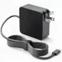 Adaptador de CA Dell 60W USB-C GaN Ultra delgado — Fuente de alimentación compacta 60-W-US-B-C