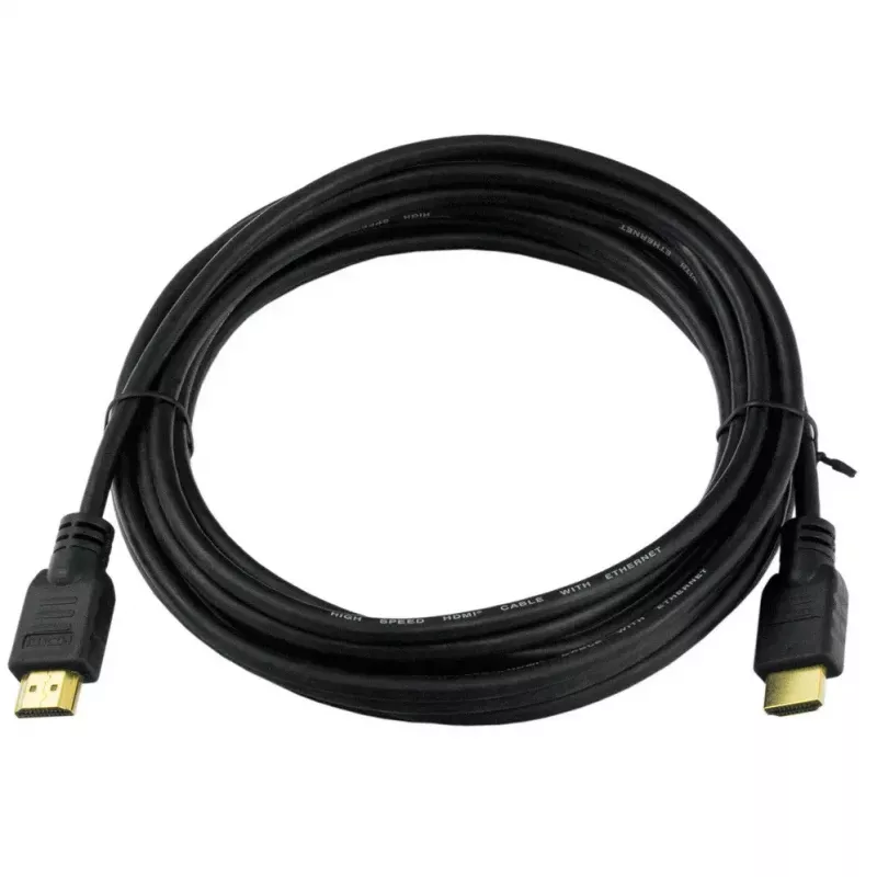 Cable HDMI 1.4 Akyga AK-HD-50A High Speed con Ethernet, 5 m, negro