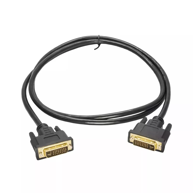 Cable DVI-I Dual-Link Akyga AK-AV-02, 24+5 polos, 1,8 m, negro