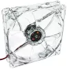Akyga AW-12A-BG ventilador de caja de 120 mm, 4 LED verdes, Molex
