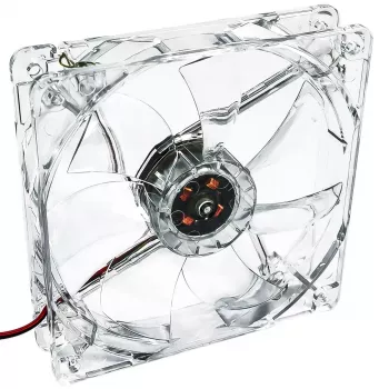 Ventilador de carcasa Akyga AW-12A-BG de 120 mm, 4 LED verdes, Molex