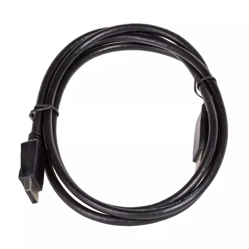 Cable DisplayPort Akyga AK-AV-10, conector/conector, conectores dorados, 1,8 m, negro