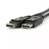 Cable DisplayPort Akyga AK-AV-10, conector/conector, conectores dorados, 1,8 m, negro
