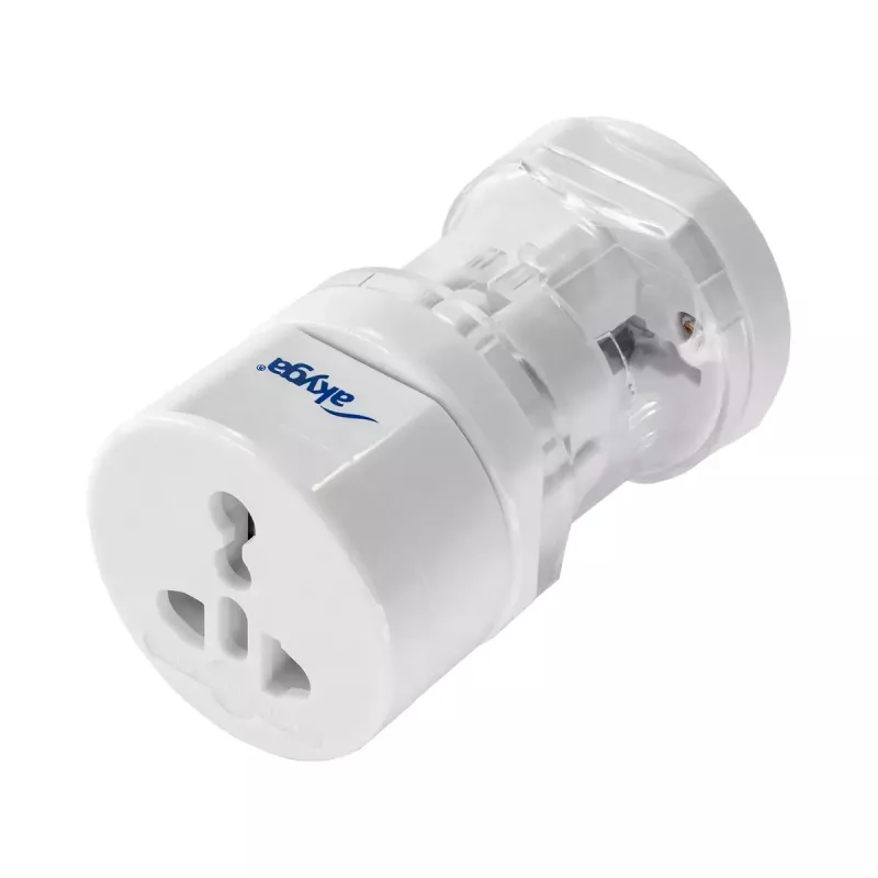 Adaptador de viaje universal Akyga AK-AD-61, mundial, 10 A, blanco