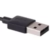 Cable de carga Akyga AK-SW-17 para smartwatches Garmin (Fenix 5/6/7, Vivoactive 3/4, Forerunner), USB, 1 m
