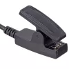 Cable de carga USB con clip Akyga AK-SW-18 para Garmin Forerunner 230 / 235 / 630 / 645 / 735XT, 1 m, negro