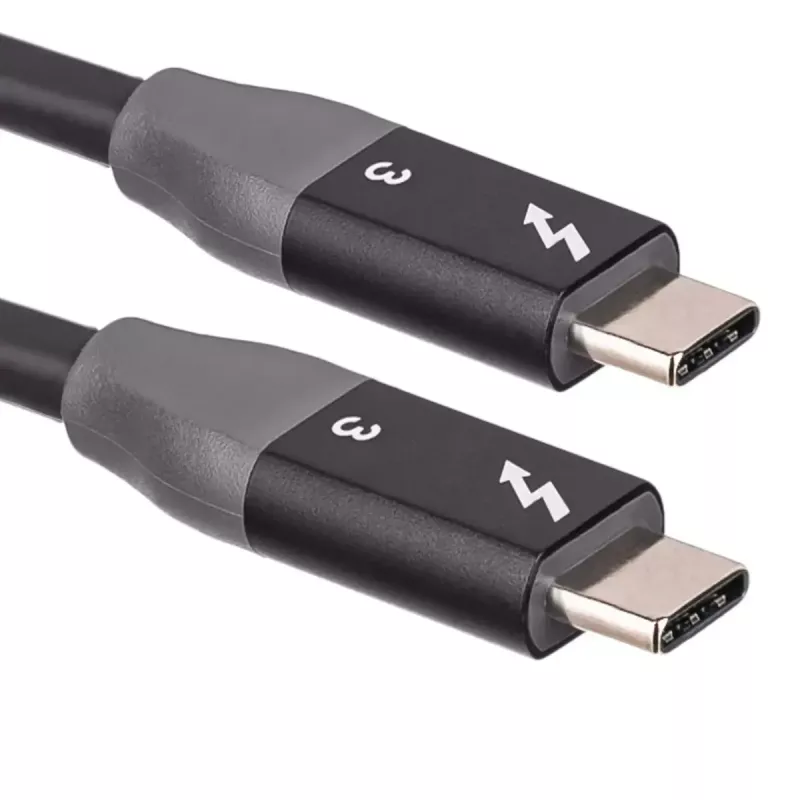 Cable USB-C a USB-C Thunderbolt 3 Akyga AK-USB-34, 40 Gbit/s, 100 W, 1,5 m, negro