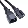 Cable de alimentación para servidor Akyga AK-UP-06 IEC C14 a C15, 1,8 m, negro