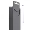 Regleta Qoltec 50297 1,8 m 6 tomas de corriente para interior gris blanco