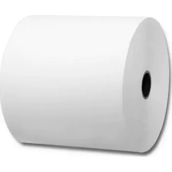 Rollo térmico QOLTEC 80 x 80 mm 65 g/m² para impresora de tickets, 51889