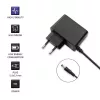 Conector de fuente de alimentación QOLTEC 52412 — 9W (9V 1A) fuente de alimentación externa para dispositivos portátiles