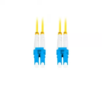 Cable de conexión de fibra óptica LANBERG FO-LULU-SD11-0050-YE 5 m, G.657.A1, LC–LC, amarillo