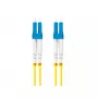 Cable de conexión de fibra óptica LANBERG FO-LULU-SD11-0050-YE 5 m, G.657.A1, LC–LC, amarillo