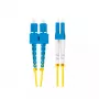 Cable de fibra óptica LANBERG FO-SULU-SD11-0020-YE, 2 m, G.657.A1, SC a LC, amarillo