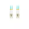 Cable de fibra óptica LANBERG FO-LULU-MD31-0050-TQ, OM3, LC–LC, 5 m, aqua