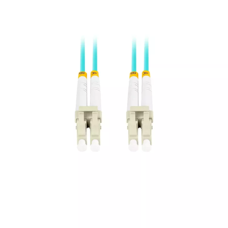 Cable de fibra óptica LANBERG FO-LULU-MD31-0050-TQ, OM3, LC–LC, 5 m, aqua