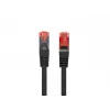Cable de red Lanberg PCF6-10CU-0025-BK RJ-45 Cat6 0,25 m negro