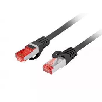 Cable de red Lanberg PCF6-10CU-0025-BK RJ-45 Cat6 0,25 m negro