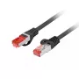 Cable de red Lanberg PCF6-10CU-0025-BK RJ-45 Cat6 0,25 m negro