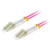 Cable de fibra óptica LANBERG FO-LULU-MD41-0150-VT 15 m OM4 LC/UPC - LC/UPC dúplex completo