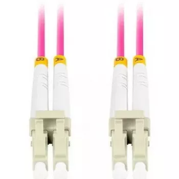Cable de fibra óptica LANBERG FO-LULU-MD41-0150-VT 15 m OM4 LC/UPC - LC/UPC dúplex completo
