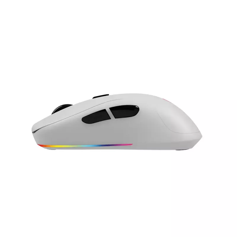 Ratón Savio RIFT WHITE Bluetooth USB Type-A